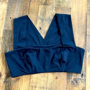 L*Space Parker Bikini Top, D Cup (black)